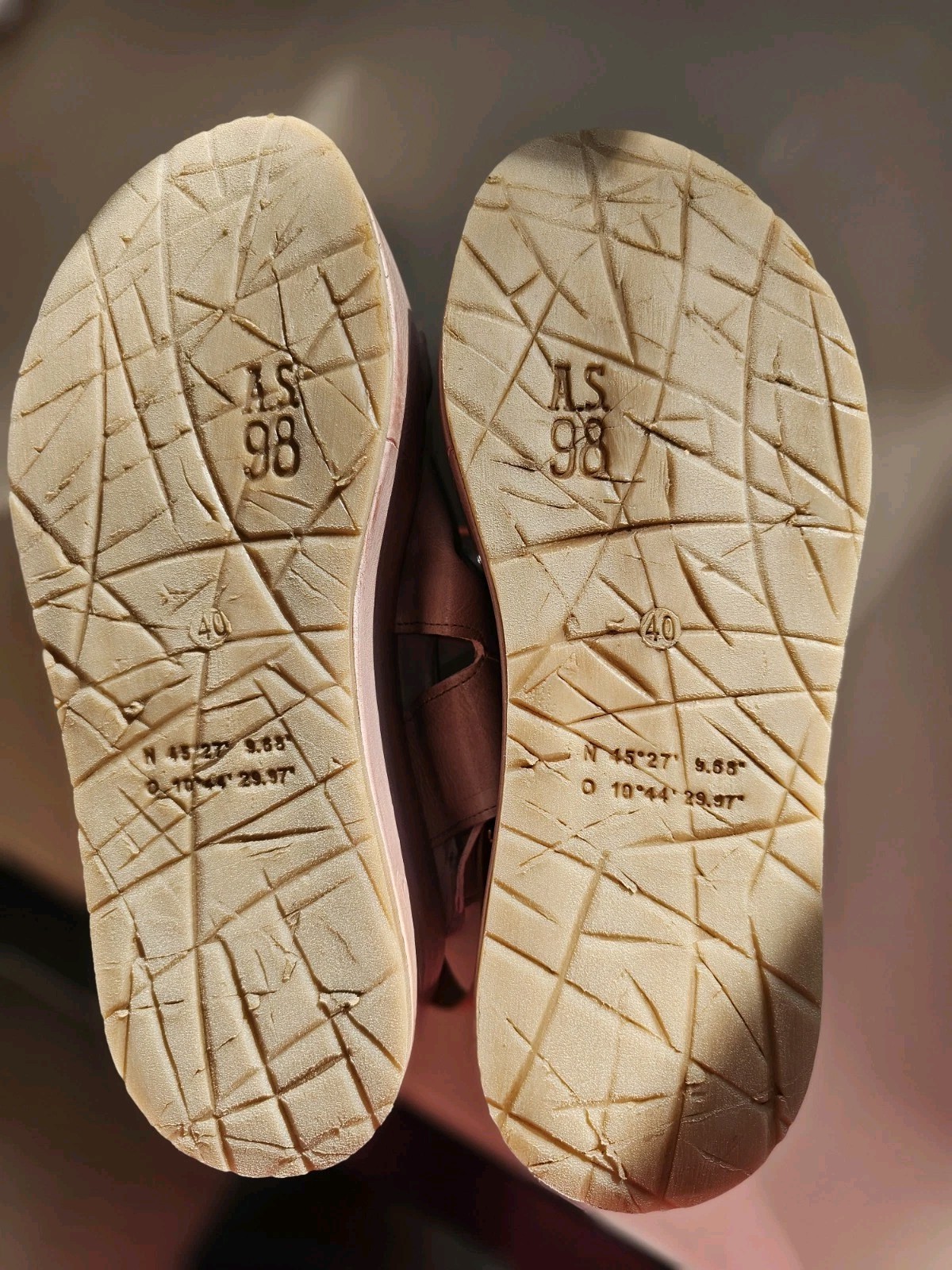 A.S.98 Maren Platform Sandals Sz EU40/US9-9.5