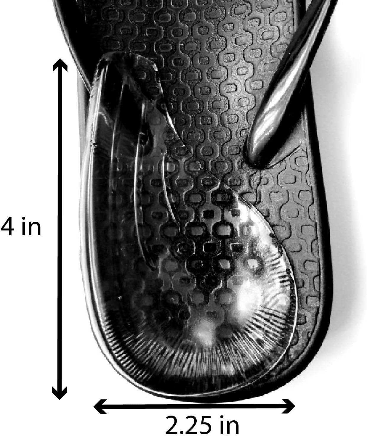 Heel Wedge for Over-Supination/Over-Pronation Re-Usable Adhesive