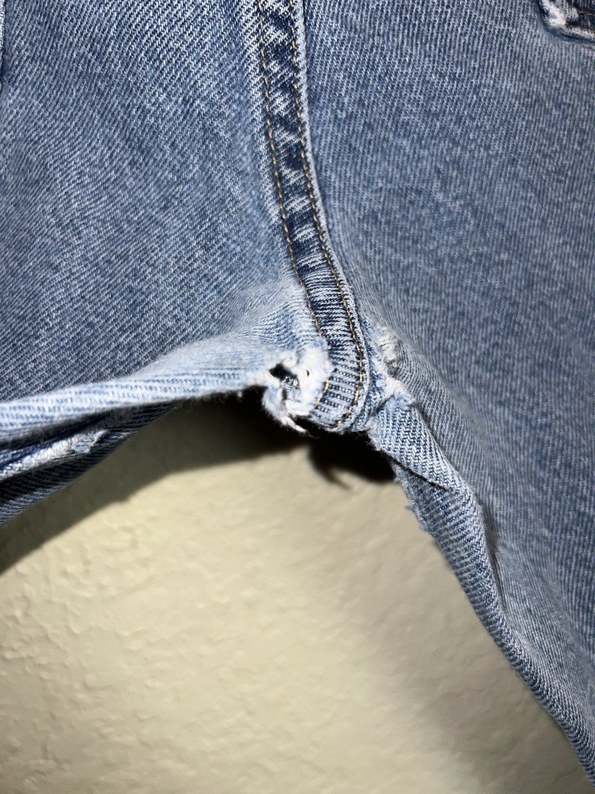 Vintage Wrangler USA Made Jeans Mens 33×32 Straight Leg Western Cowboy Denim Y2K