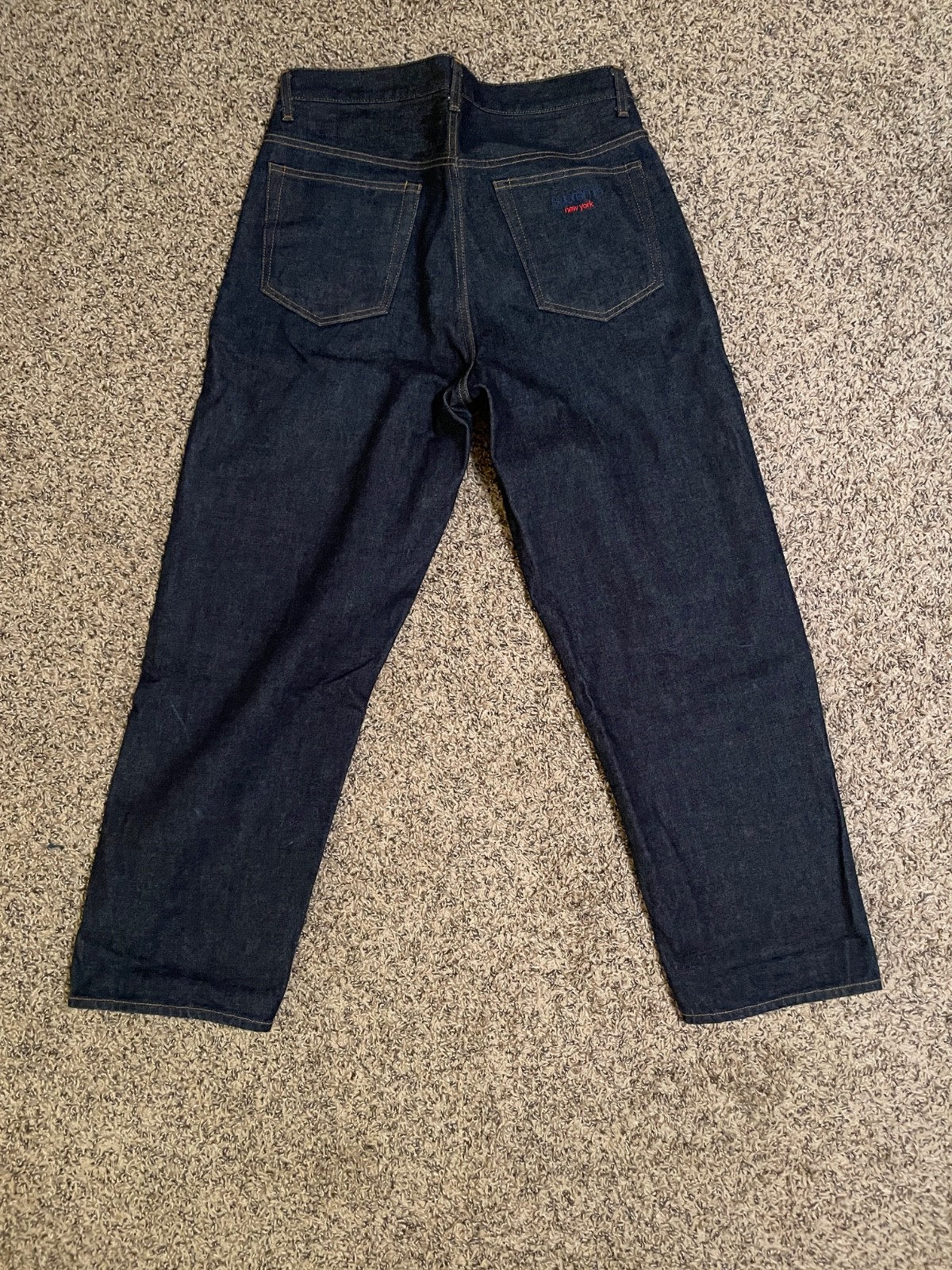 Supreme Rigid Baggy Selvedge Jean Blue Sz 30 Made in Japan