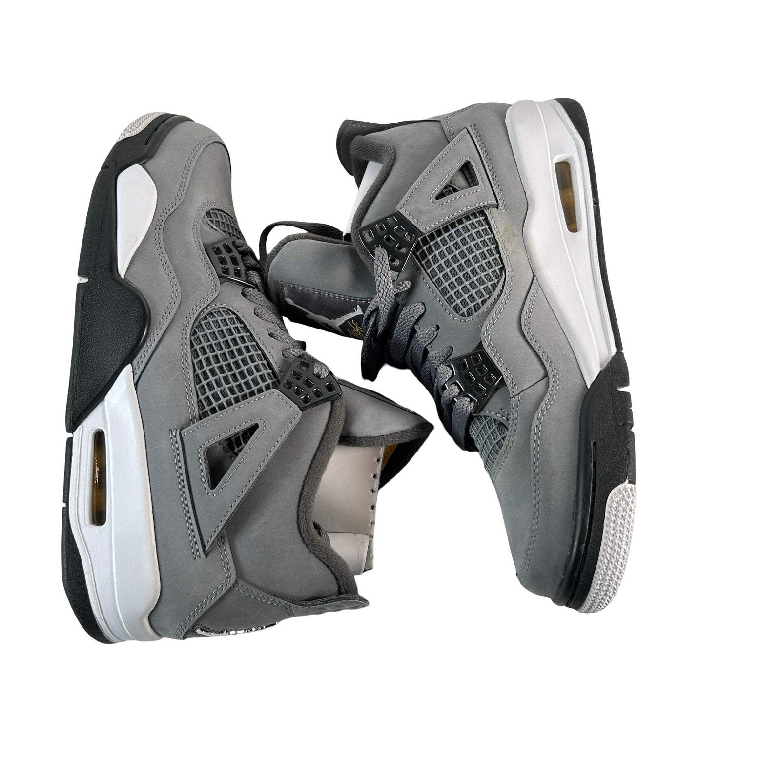 308497 007 Jordan 4 Retro Cool Grey (2019) – 7.5 M (Stain On Inner Right Foot)*
