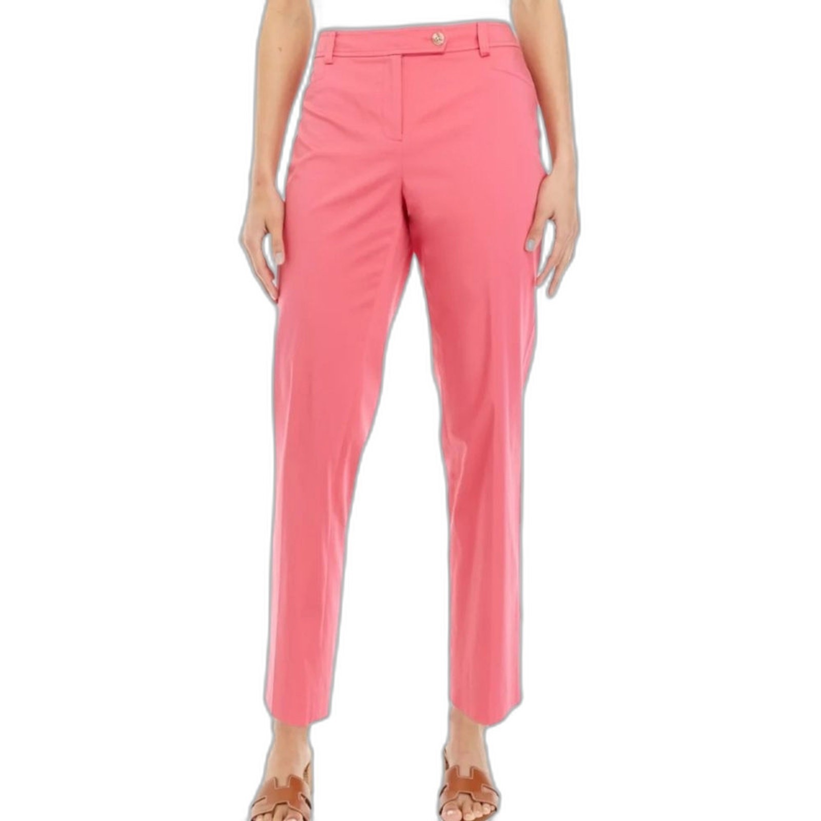 Jones New York Fresh Guava Pink Trousers Size 8P