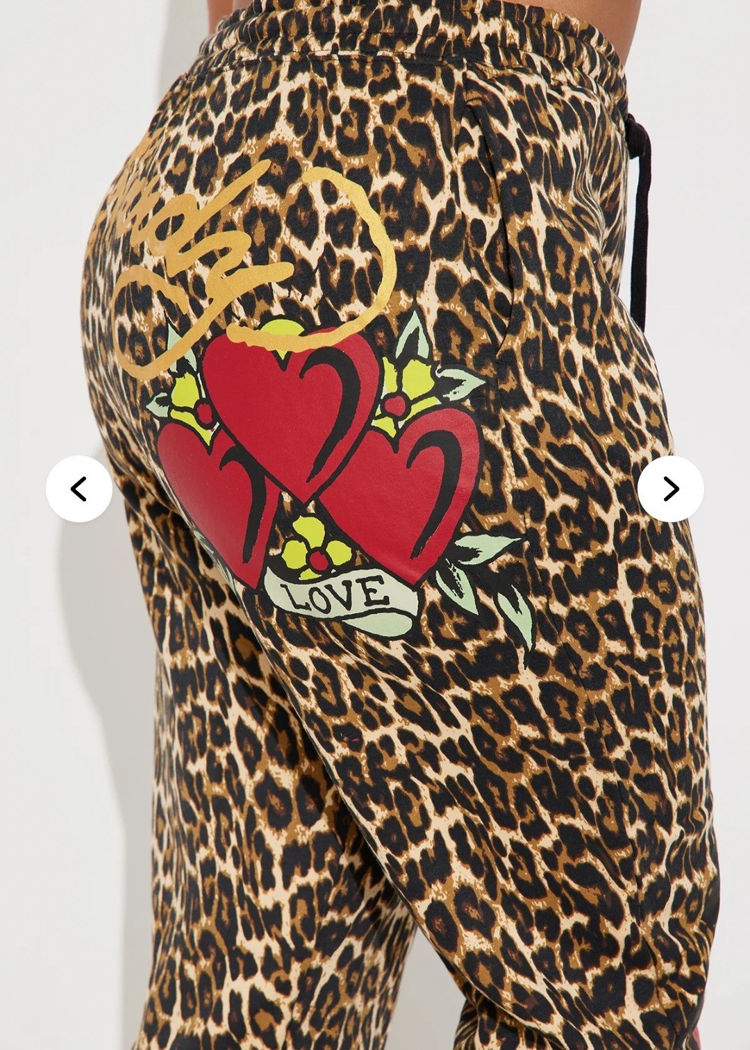 Ed Hardy Leopard Love Joggers