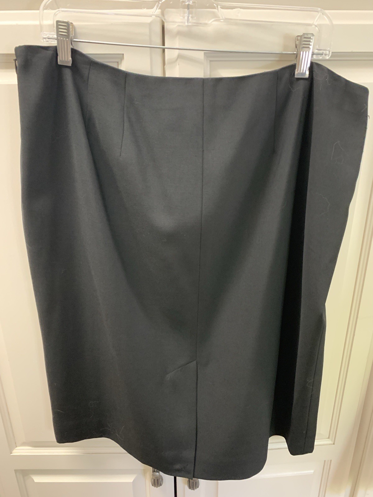 Dana Buchman Sz 16 Black Wool Classic Suit Jacket & NWT Skirt Fitted Jacket