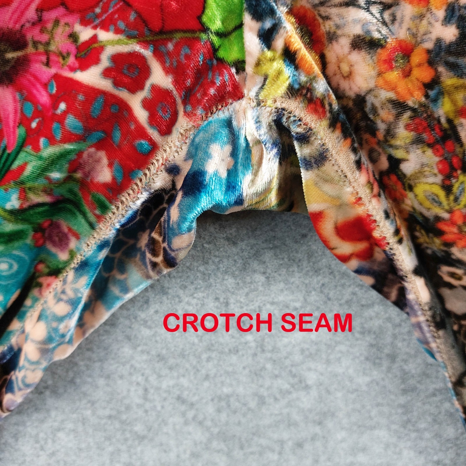 Johnny Was Sz M Silk Rayon Patchwork Wide Leg Lounge Pants Boho Pull On FLAWED