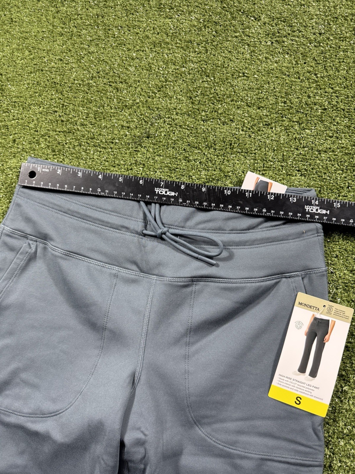 Mondetta Women’s High-Rise Srtaight leg Pants, Size S