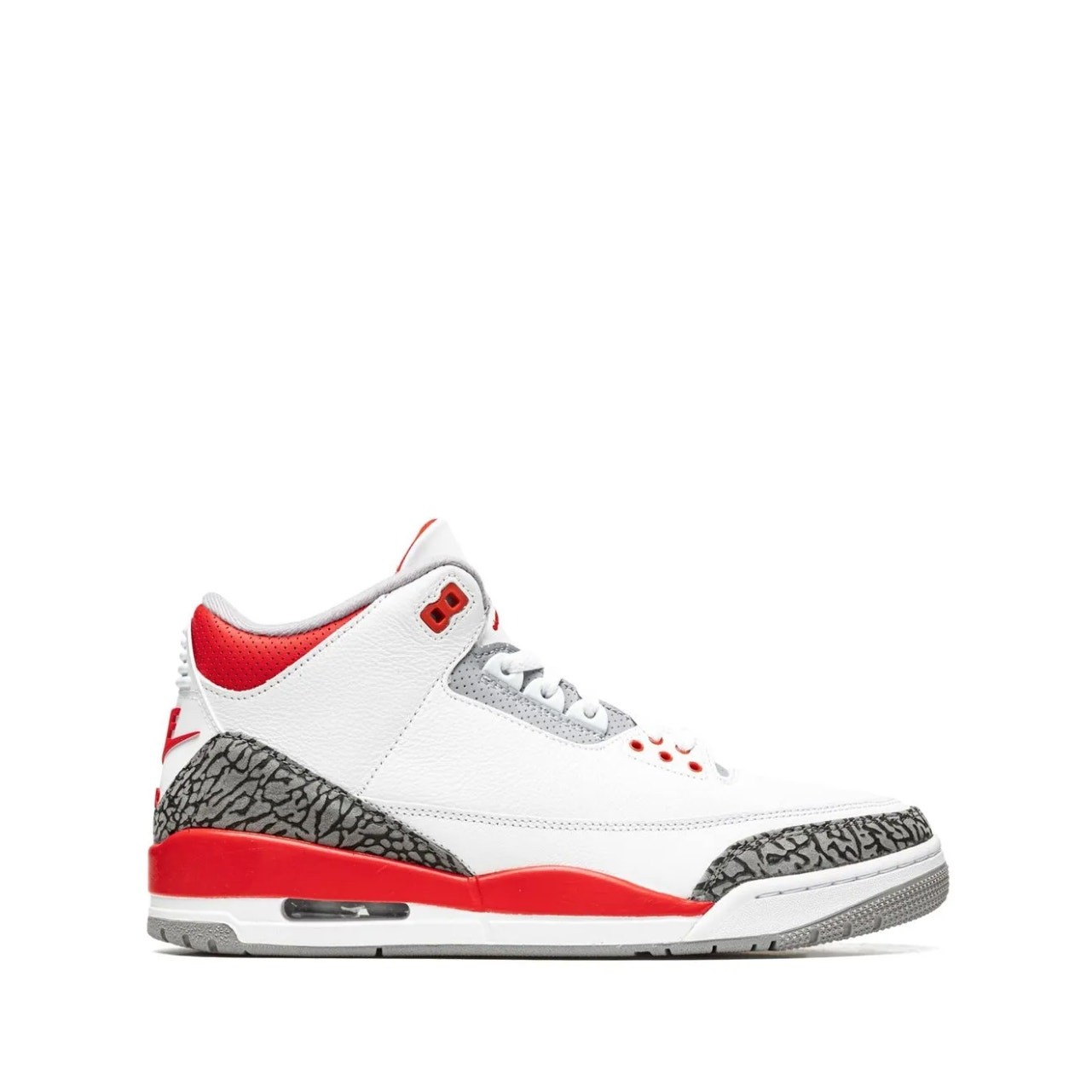NIKE AIR JORDAN 3 Retro Fire Red Gray Cement White DN3707-160