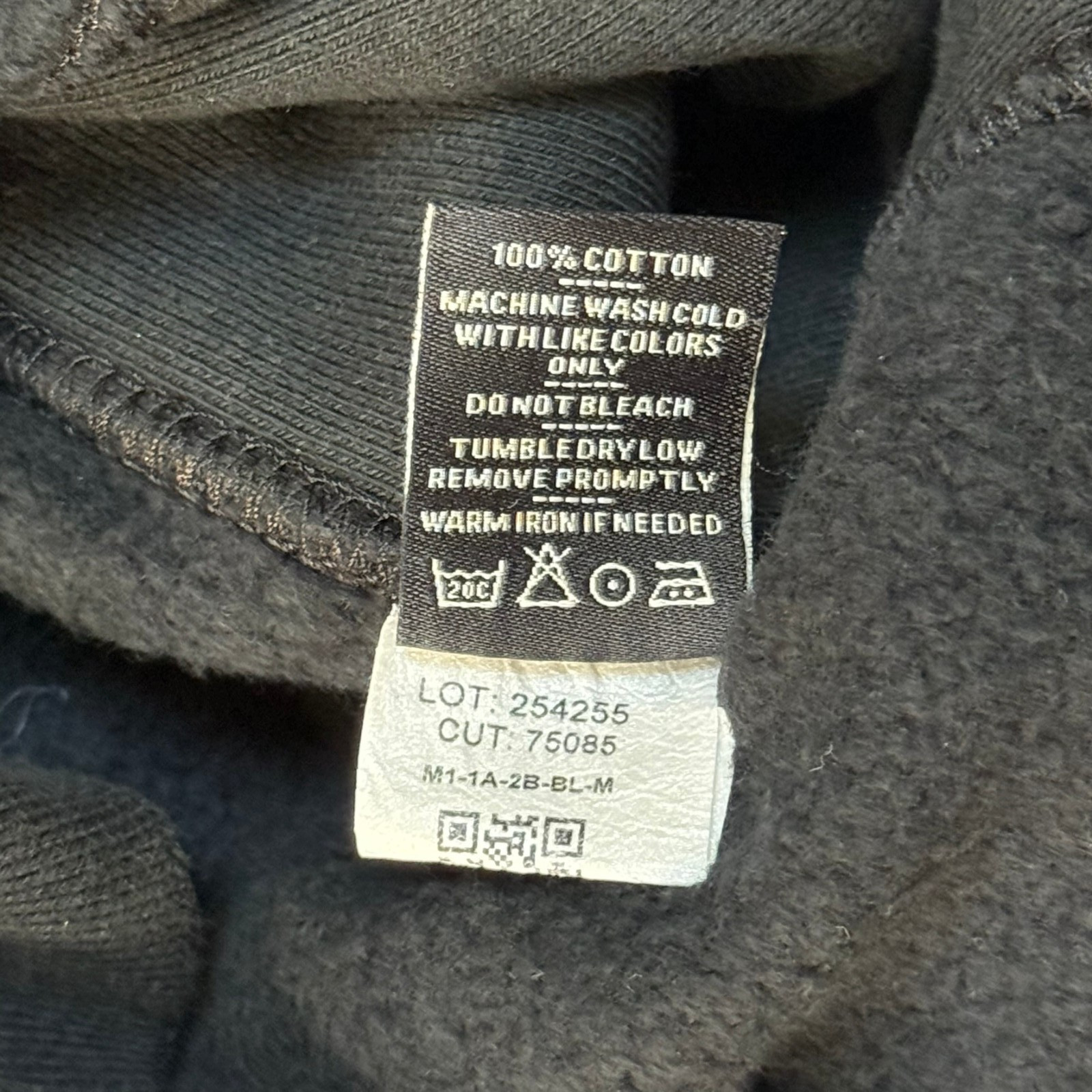 American Giant Classic Pullover Hoodie Mens Medium Black Thick $155 USA New NWOT