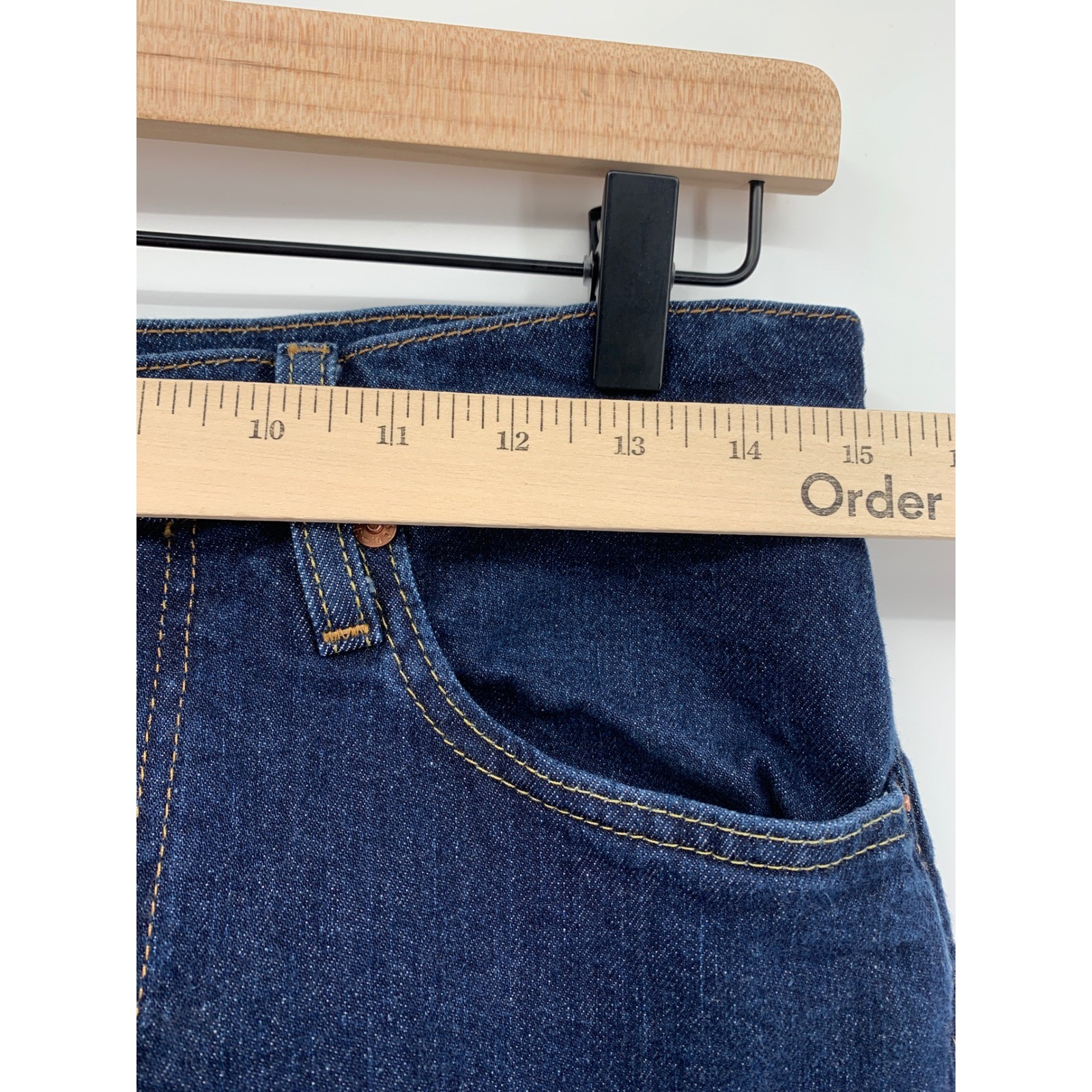 Levis 512 Jeans Mend 31×30 Blue Slim Taper Dark Wash Denim Pants