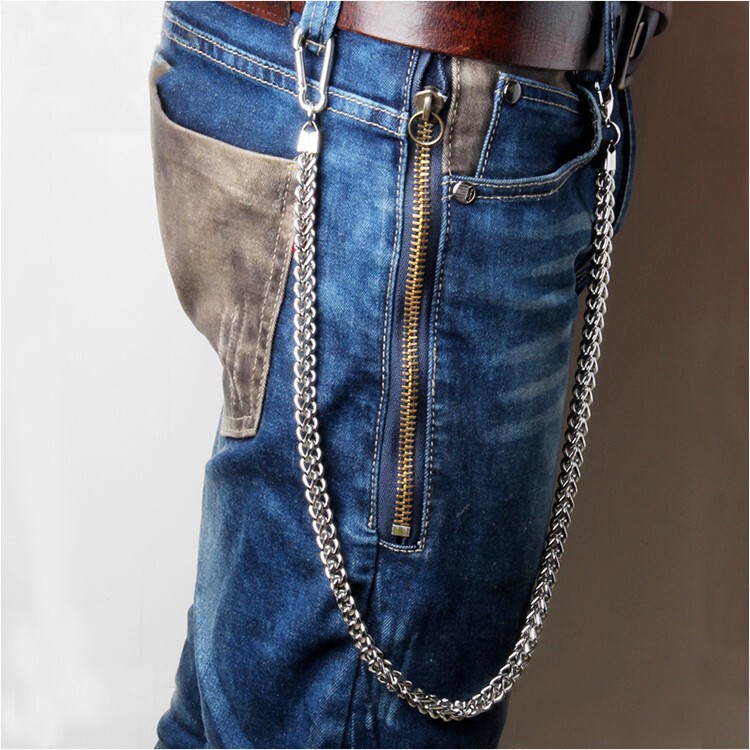 Basic 23″ Strong Leash Thick Biker Wallet Key Chain Trucker Jean Keychain