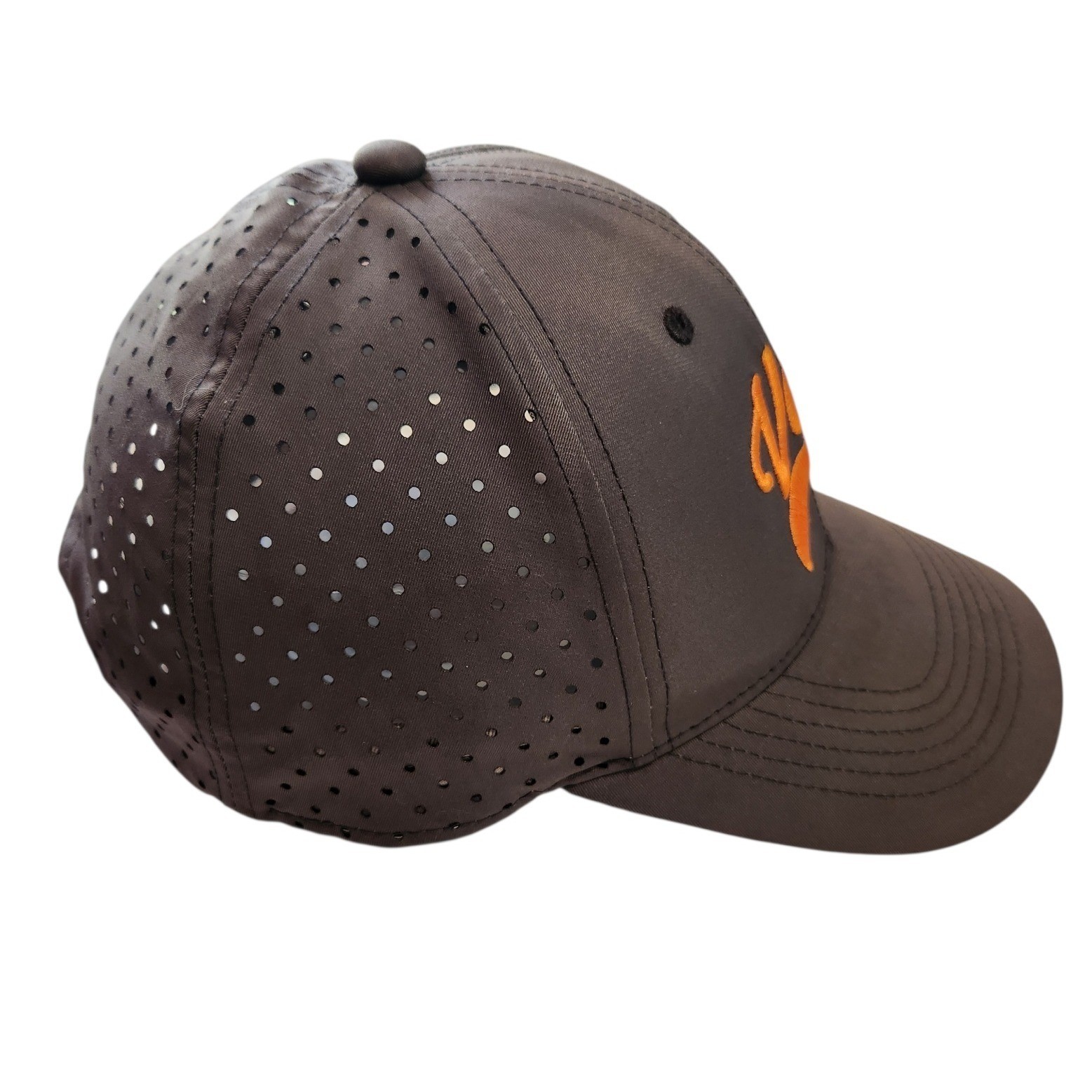 Volunteer Traditions Tennessee Vols Hat Brown Orange Perforated Snapback Cap