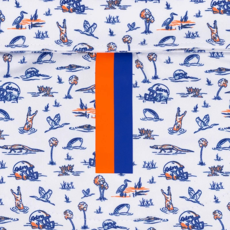 HOTDEAL🔥Rhoback The Florida Gator Nation Collegiate Polo Men Flexible, M – 3XL