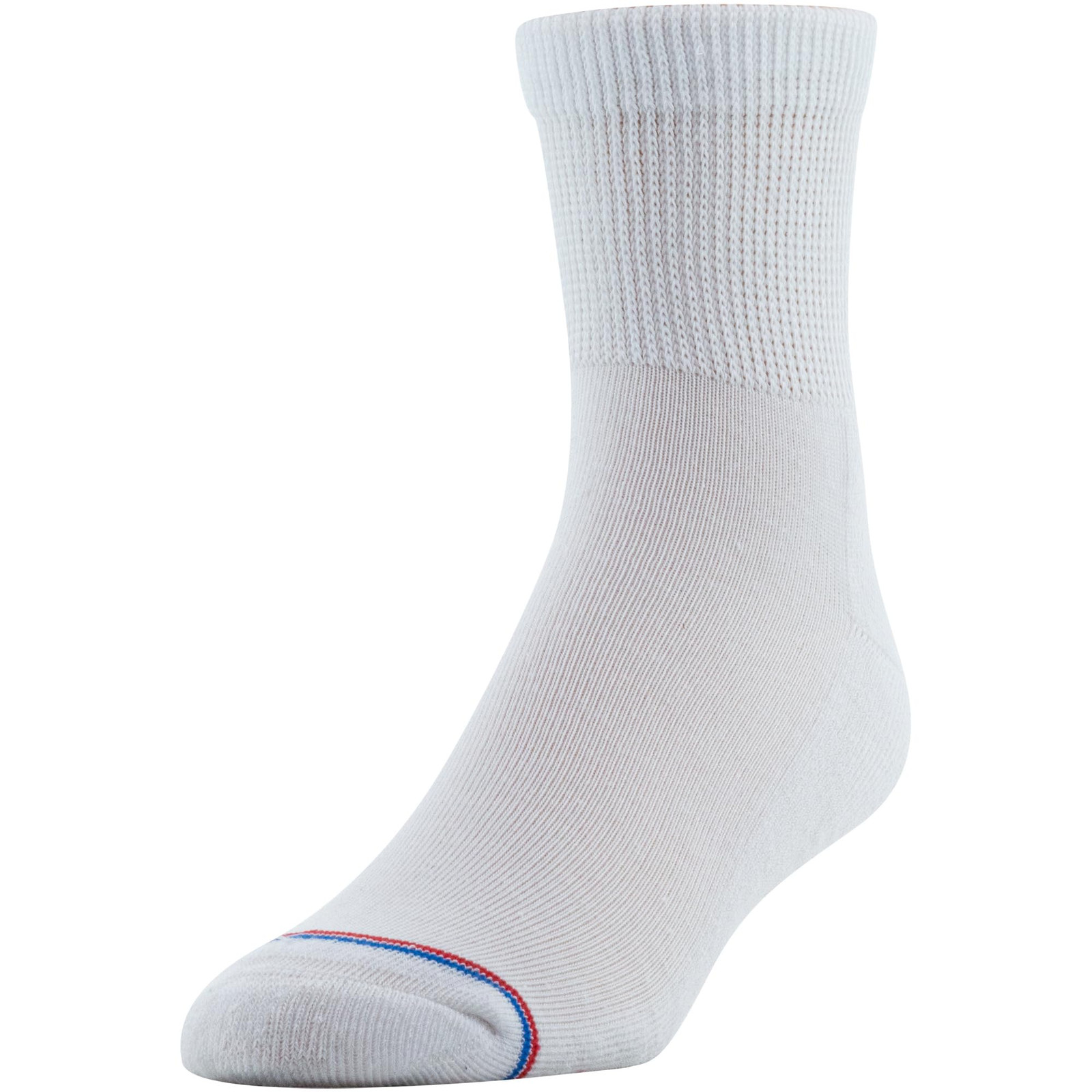 Medipeds 8 Pack Diabetic Quarter Socks Men 7-12 Women 10-13 Moisture Wicking