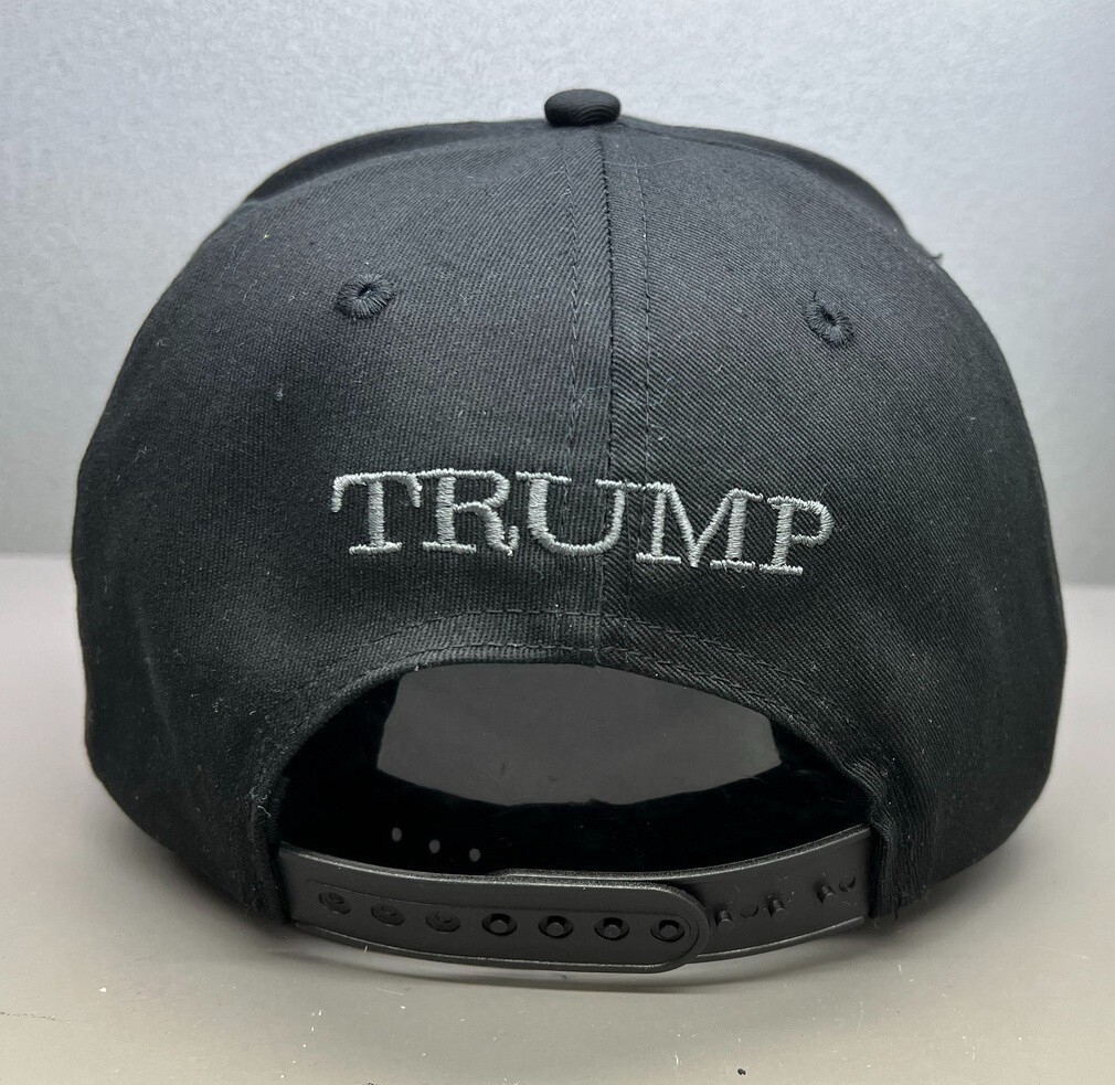 MAGA Dark Hat 4 Location Embroidery Elon Musk Trump Cap Make America Great Again