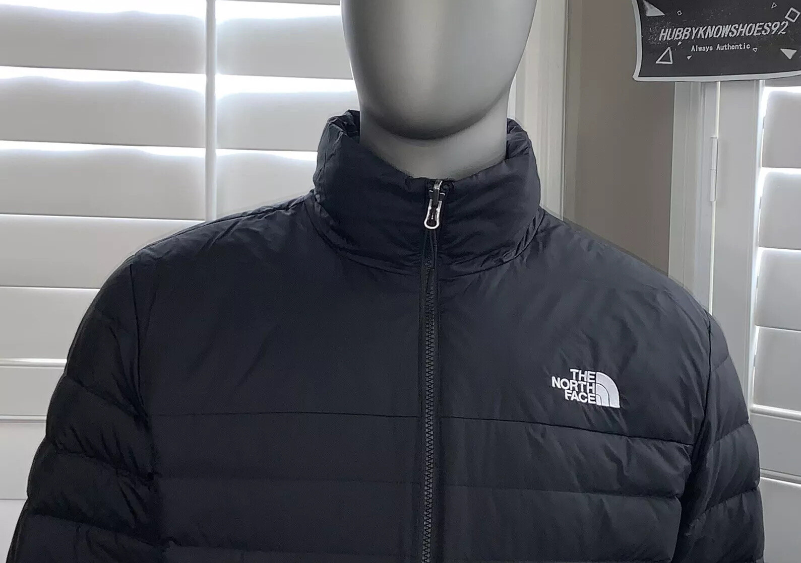 The North Face Mens Minoqua Insulated 550-Down FZ Puffer Jacket Black NWT $180