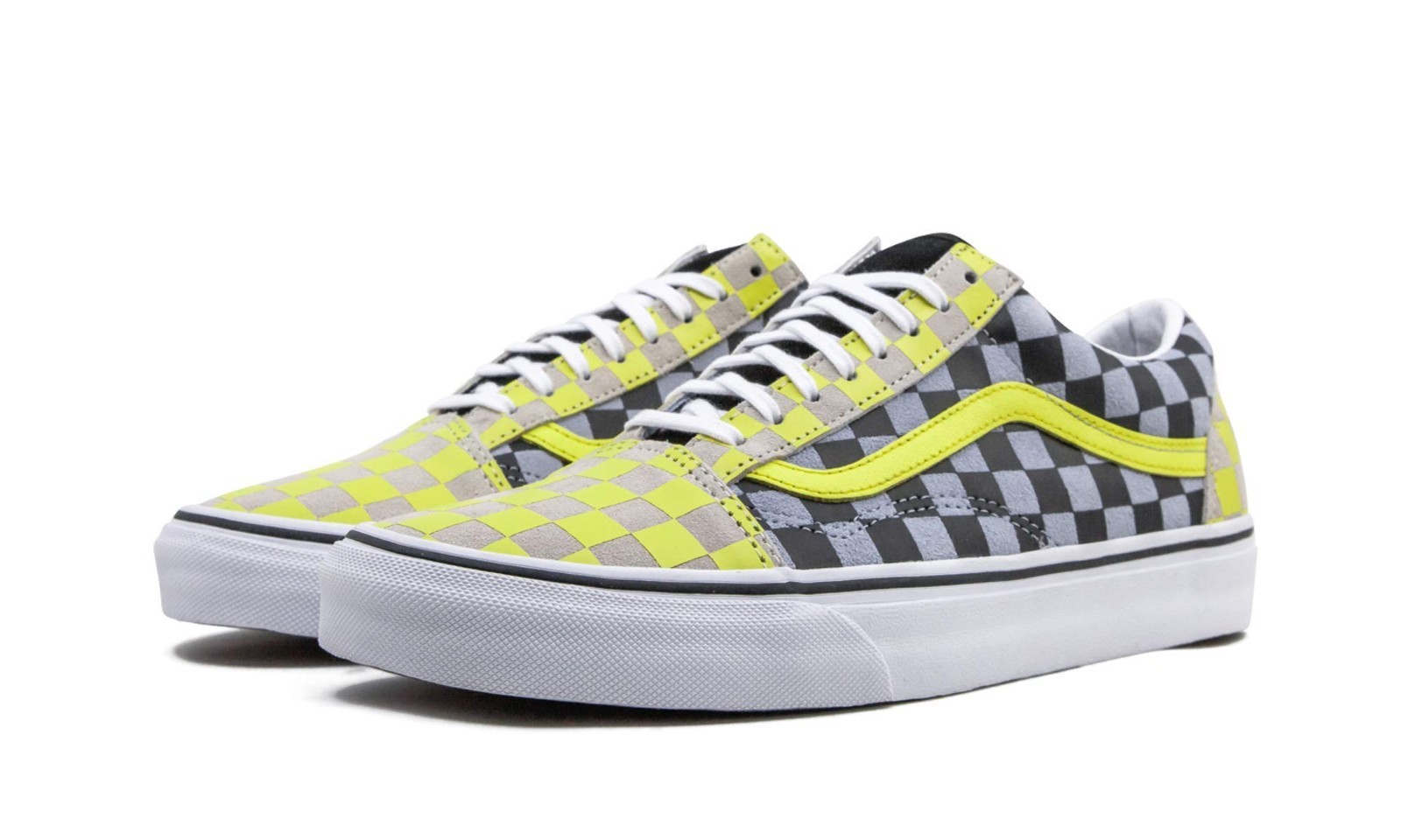 Vans Old Skool VN0A4U3BXF9 Sneaker Men’s US 5 Multi Check Suede Skateboard Shoes