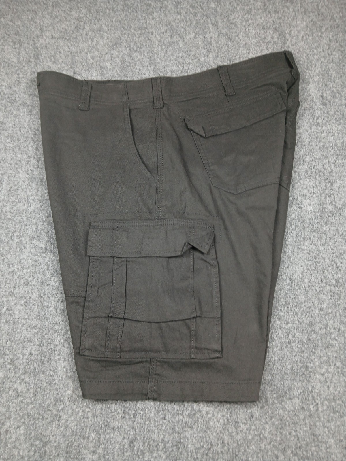 Lee Extreme Motion Black Cargo Shorts Mens Size 38 Waist Stretch