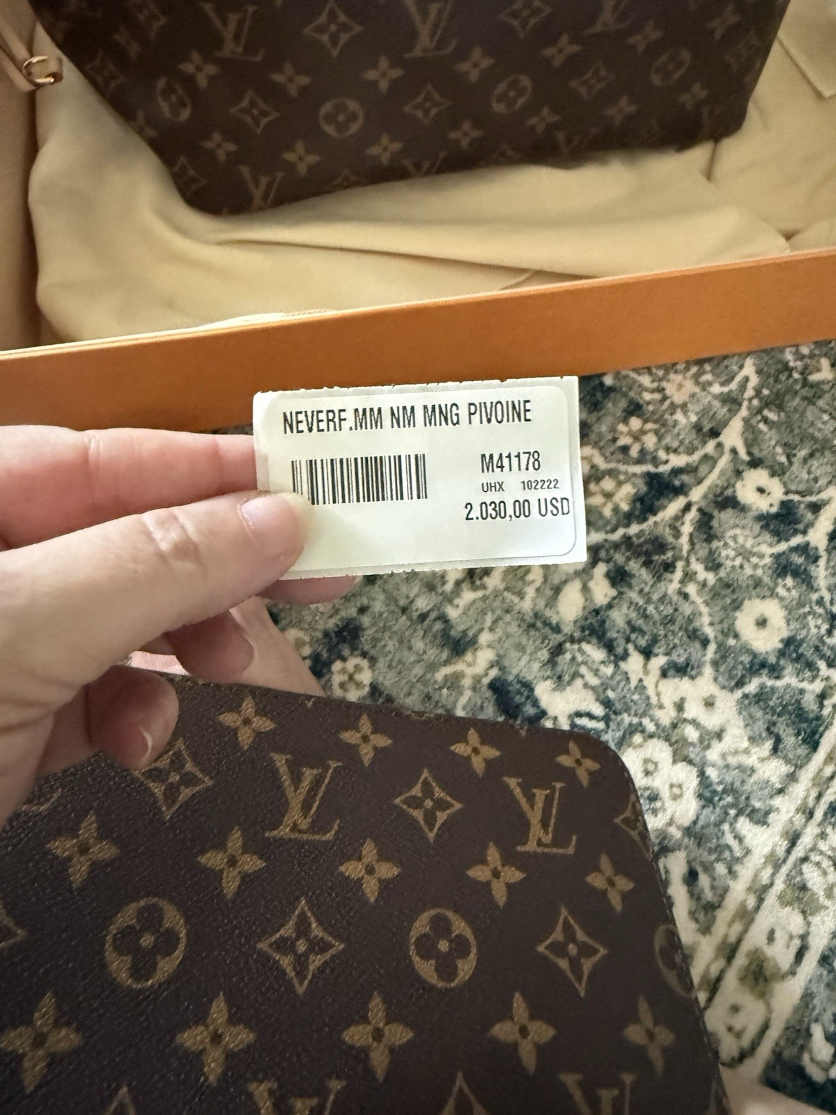 Louis Vuitton Monogram Tote Bag Neverfull