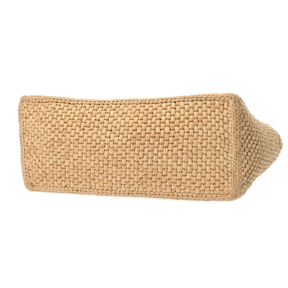 LOEWE font tote small A685B59X3 Raffia natural Women Handbag