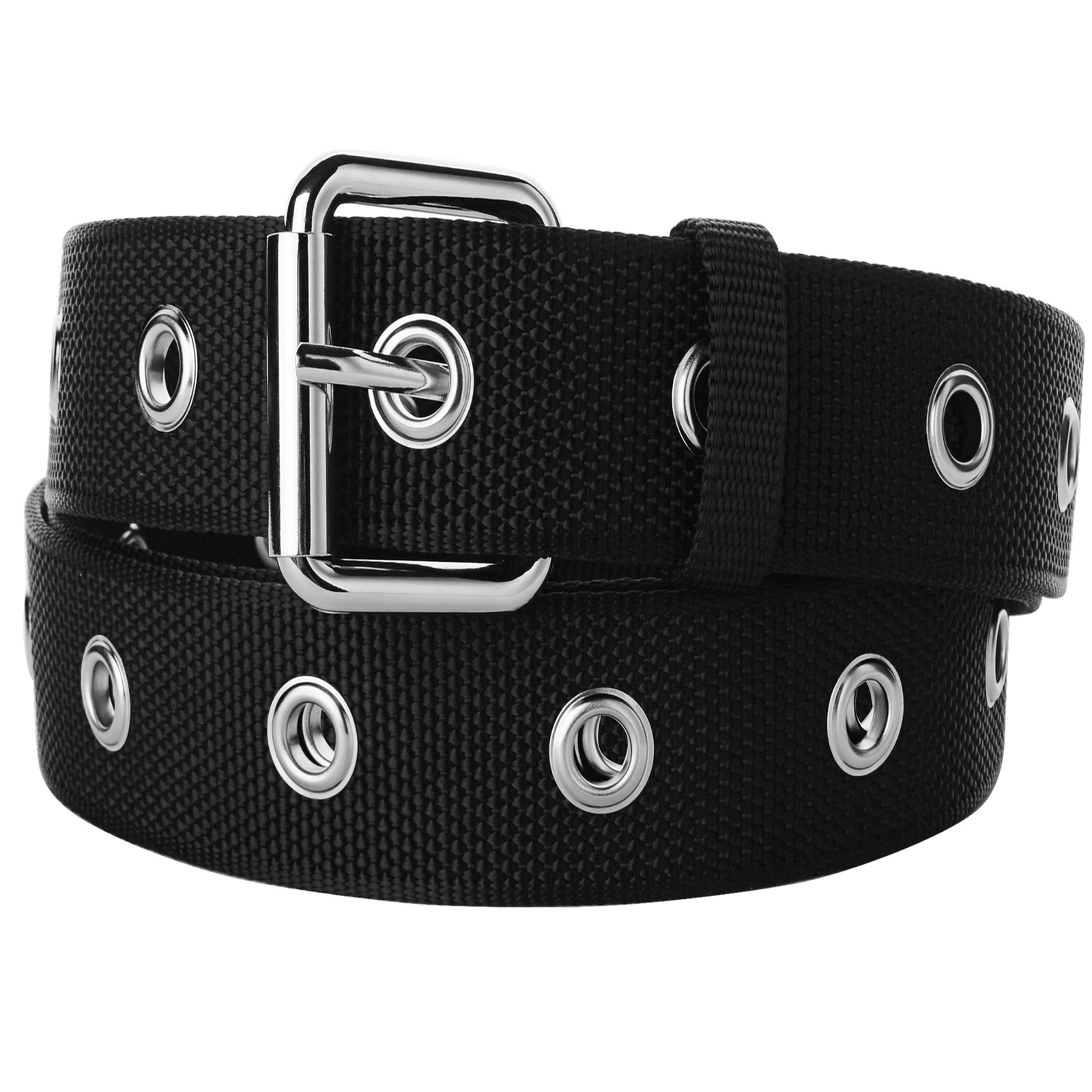 Men’s Big and Tall Grommet Belt Stylish and Adjustable for a Perfect Fit Prong
