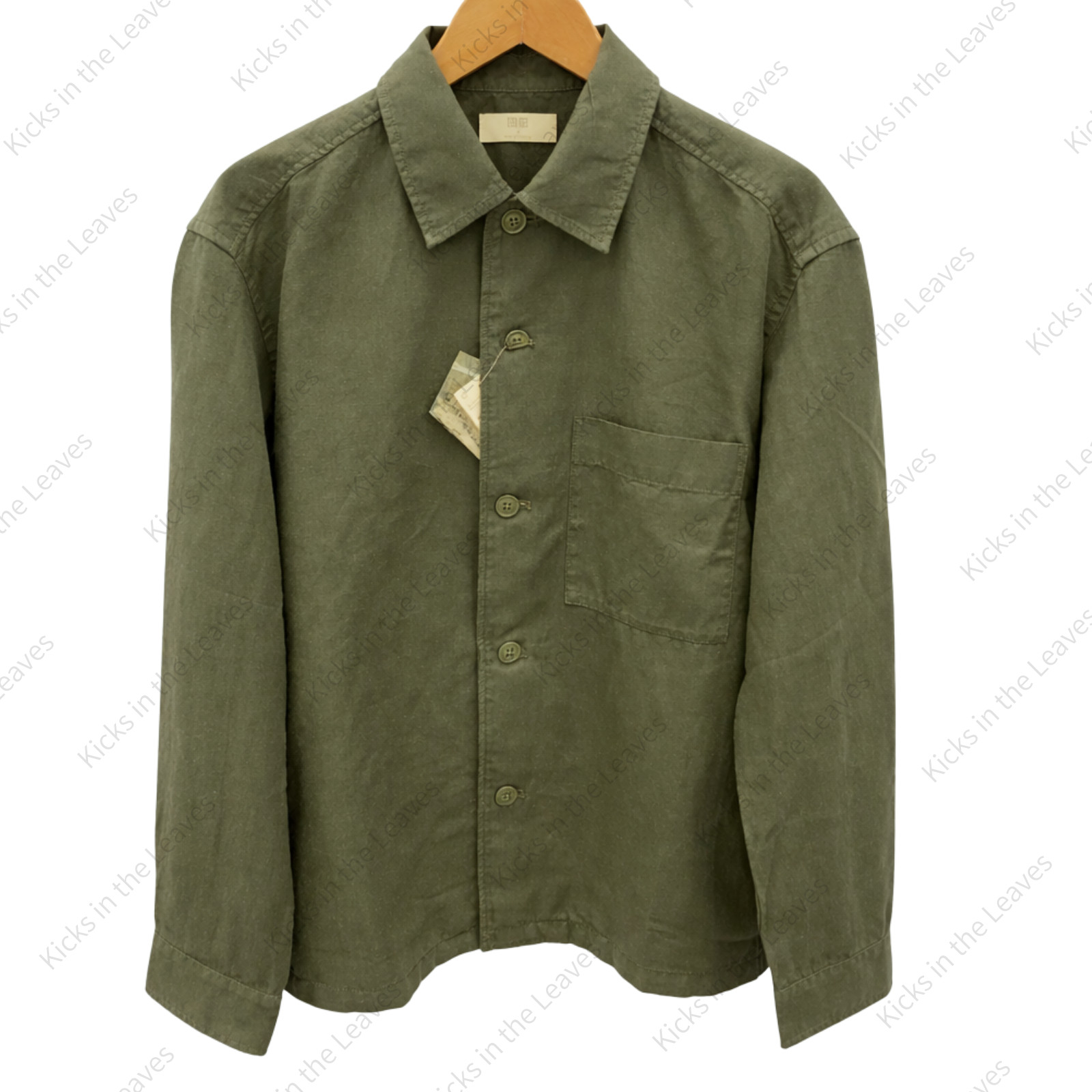 UNIQLO Cotton Linen Shirt Jacket XS-4XL (Japanese Size) Unisex 482443 NWT