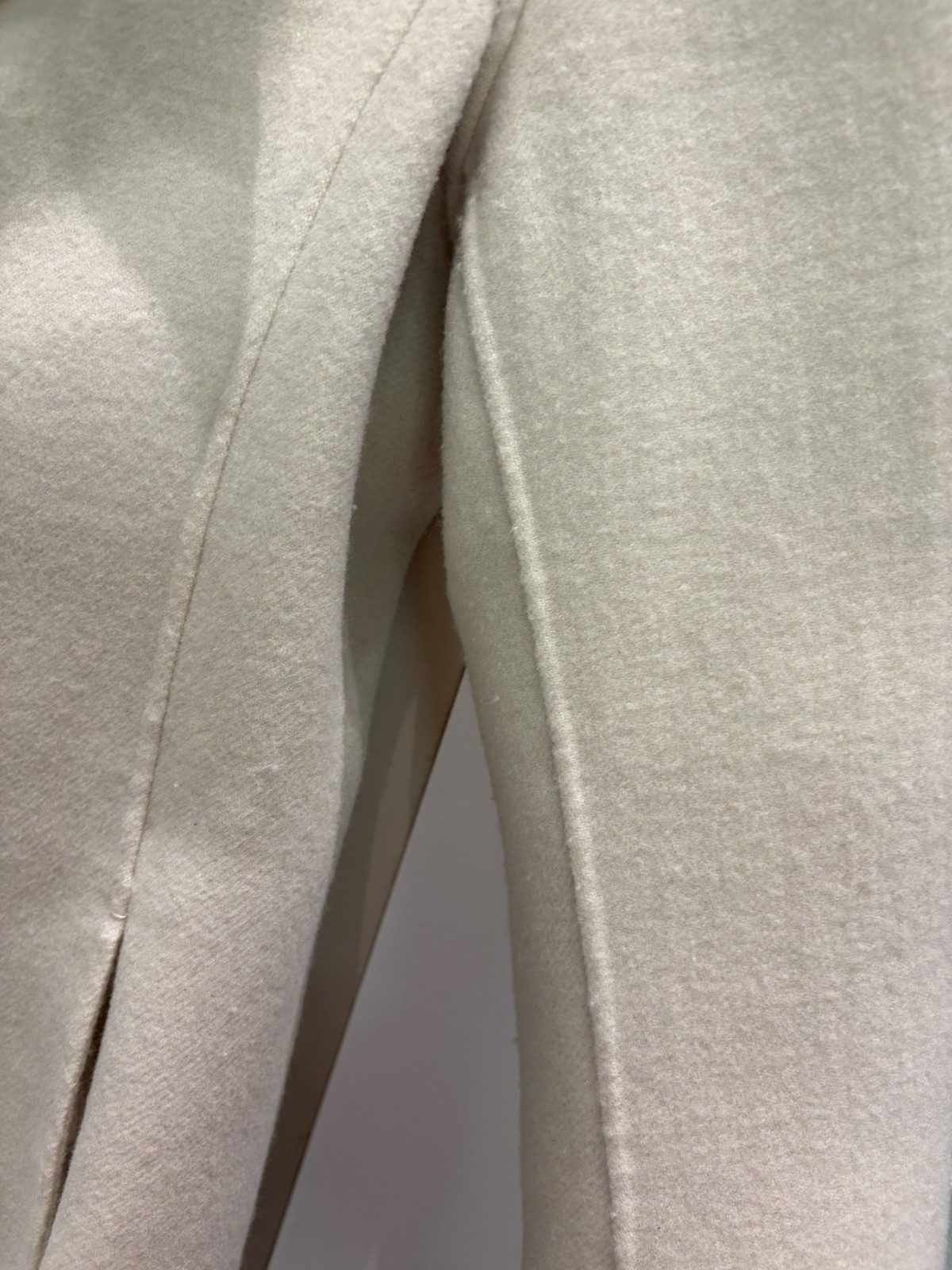 Weekend Max Mara double faced ivory jacket IT42 Cucito a Mano