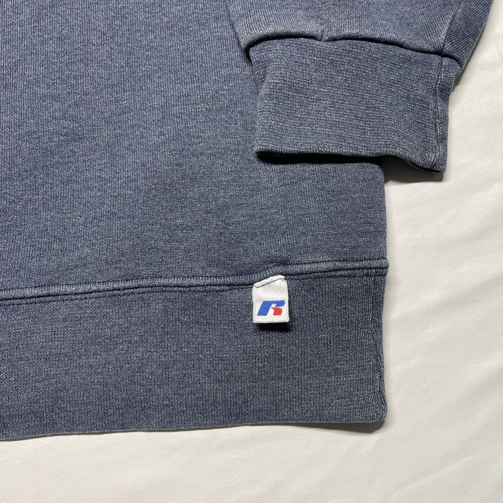 Vintage Russell Athletic Sweatshirt Mens XL Gray Solid Pullover Hipster Crewneck