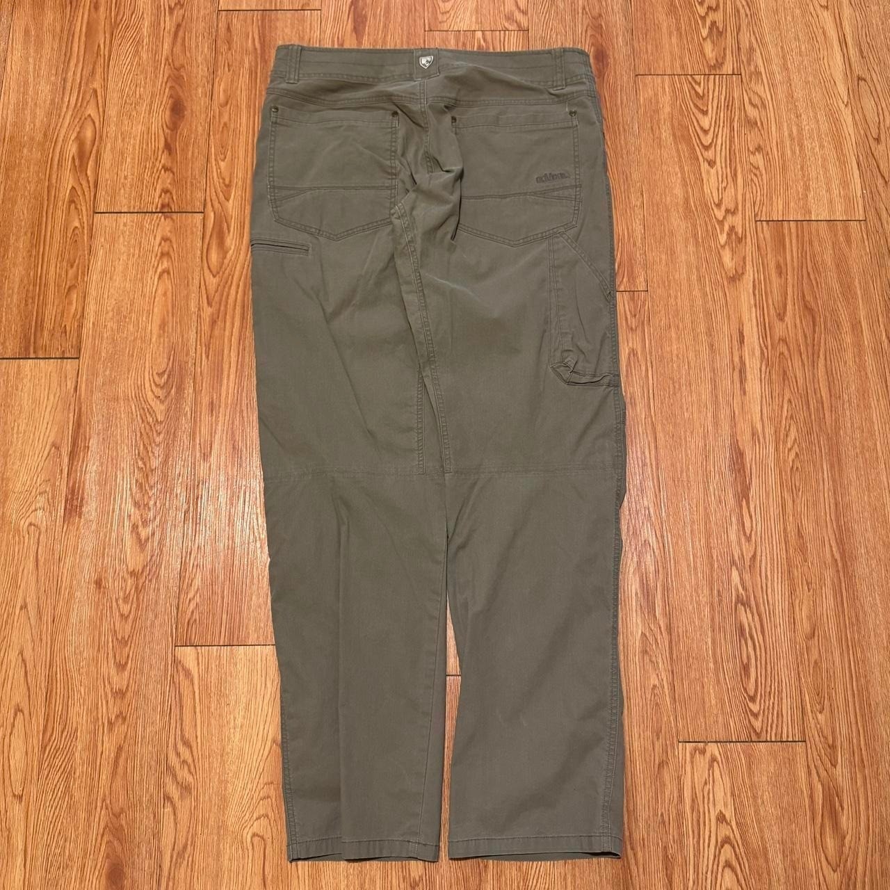 Kuhl Men’s Pants Revolvr Gorpcore Hiking Outdoors Tan Measures 36×33