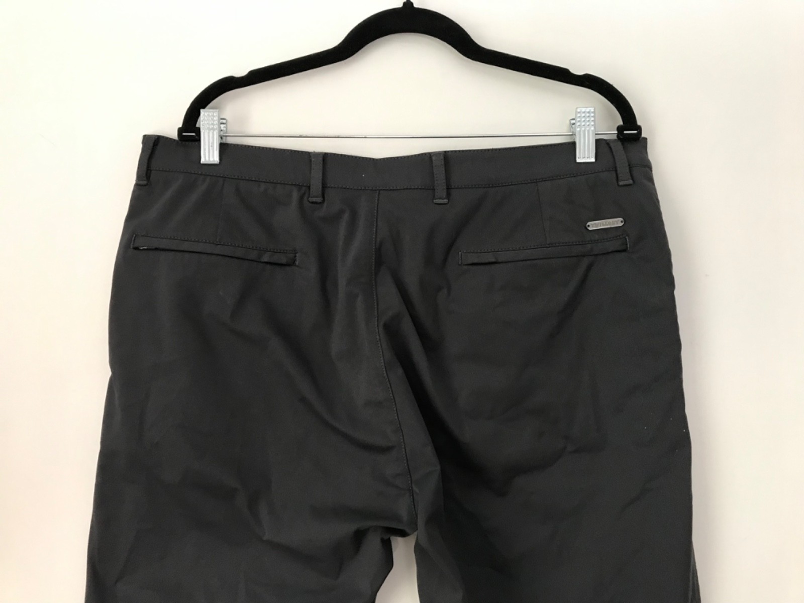 TWILLORY PERFORMANCE Mens Sz 36×34 Black Tailored Fit Technical Stretch Pants