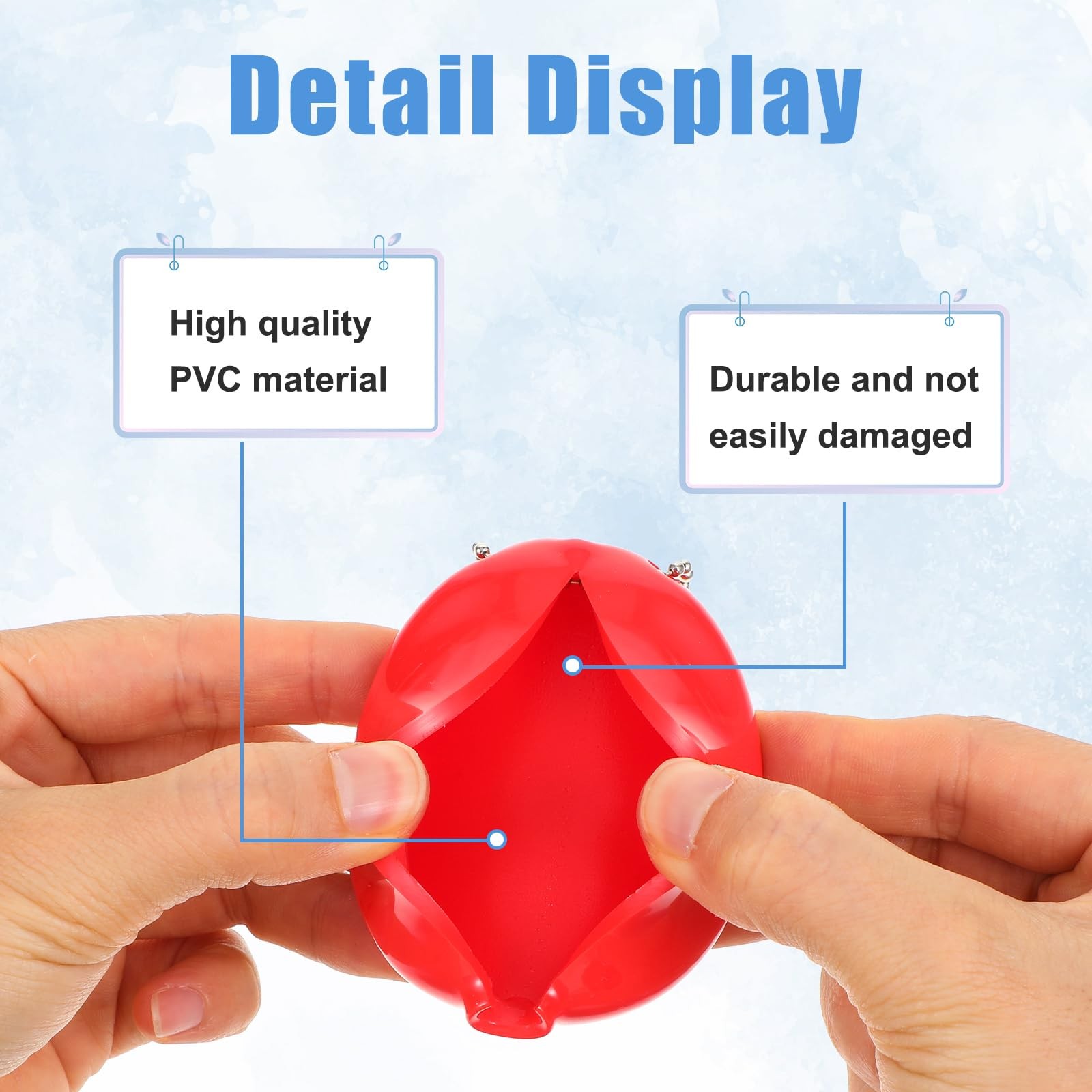 4 Pack Rubber Coin Purse Oval Squeeze Coin Holders with Chain for Men Women
