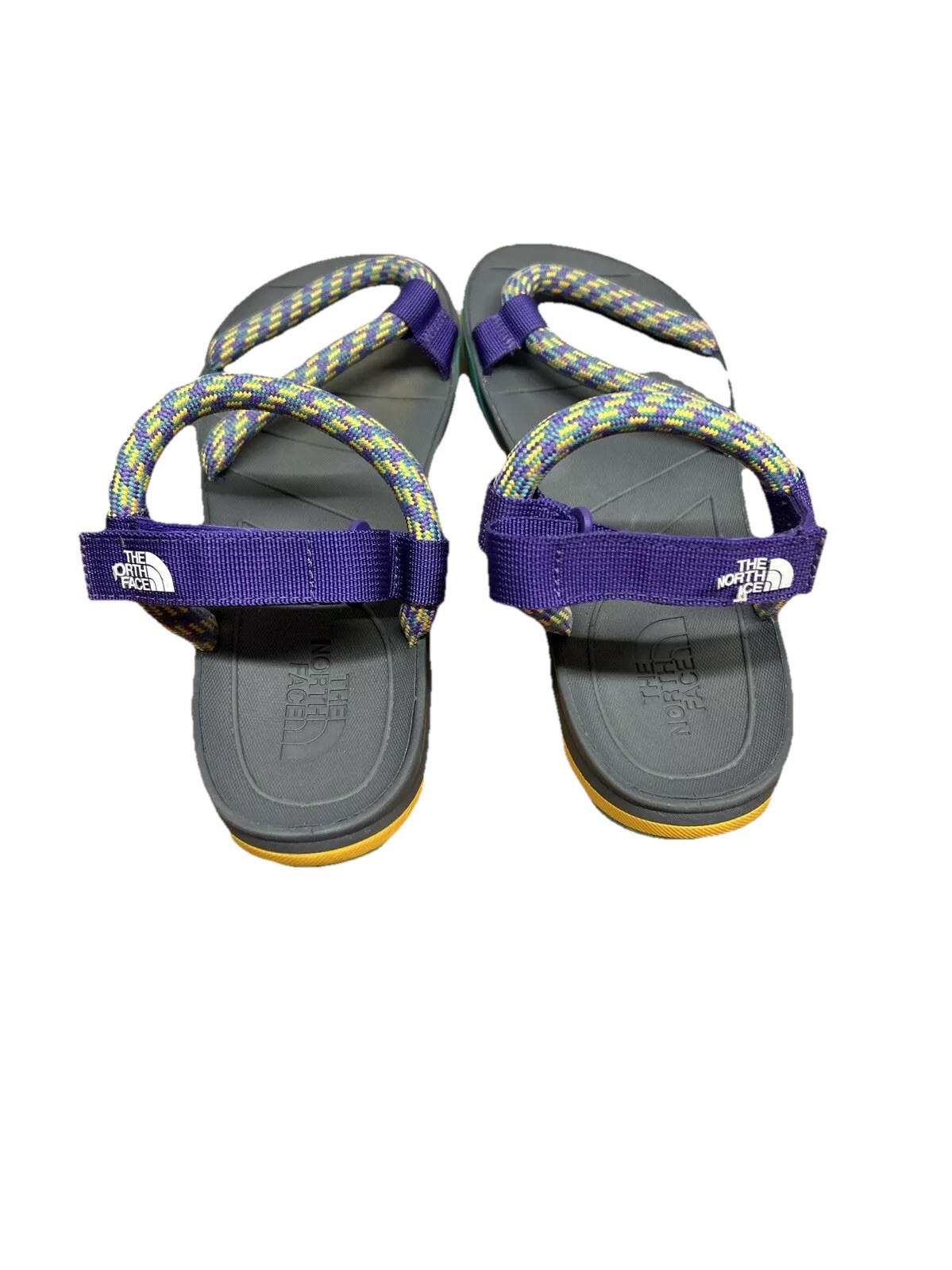 The North Face Base Camp Switchback Sandals Size 8 Purple Strap Multicolor Ropes