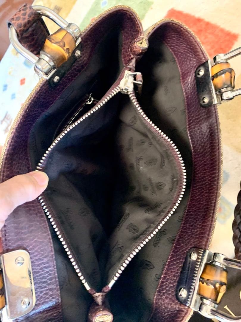 GUCCI Shoulder Bag Good Condition Gift Present 0611b
