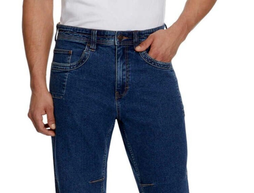 G.H. Bass & Co. Men’s The Wrencher Straight Fit Men’s Jeans Dark Blue 30W X 29L