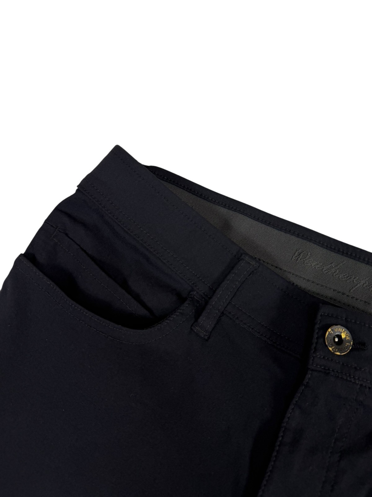 Weatherproof Vintage Men’s Utility Pants Black 34×34 Nylon Spandex Straight Leg