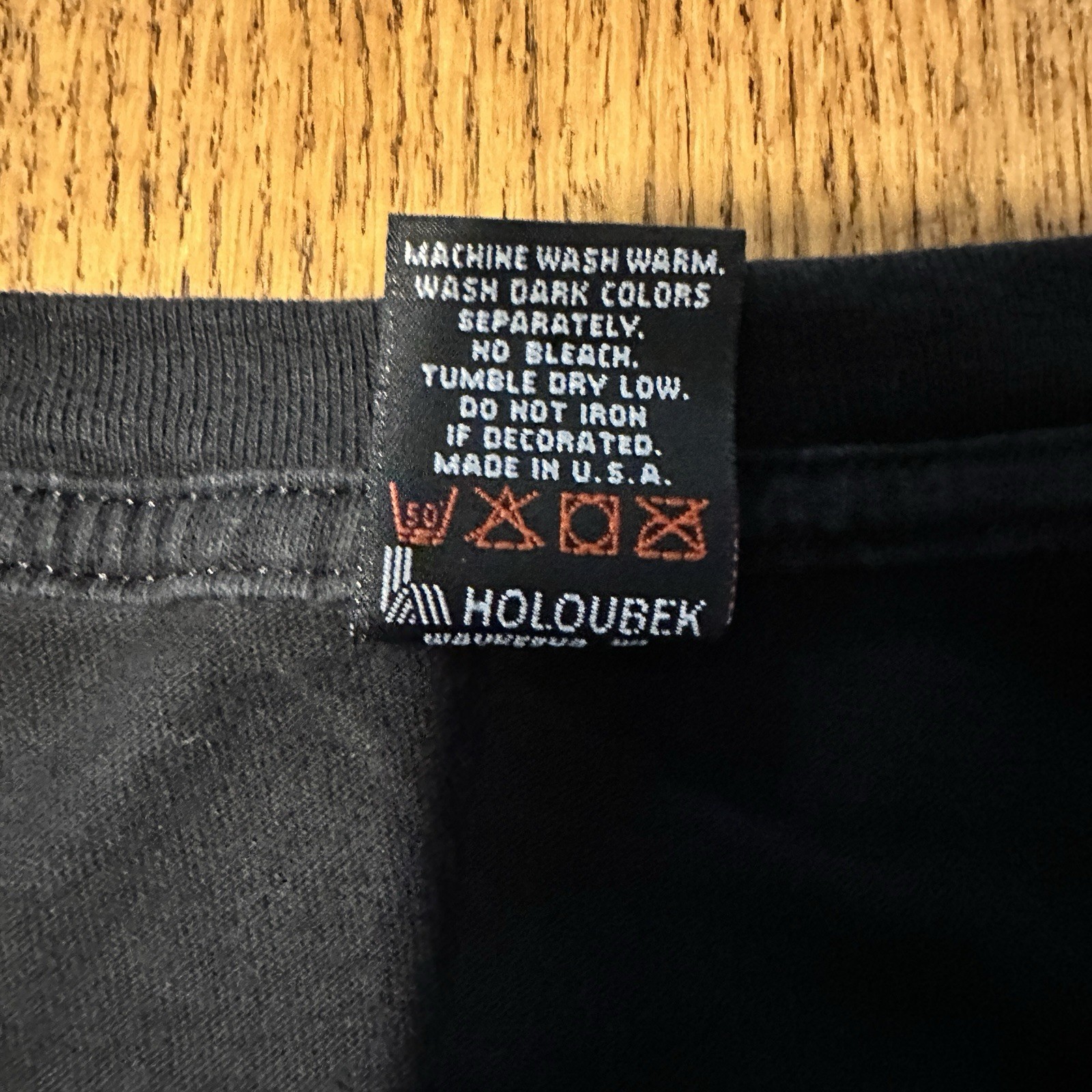 Vtg 2001 Harley Davidson Holoubek Shirt XL Made USA Thiels Wheels Upper Sandusky