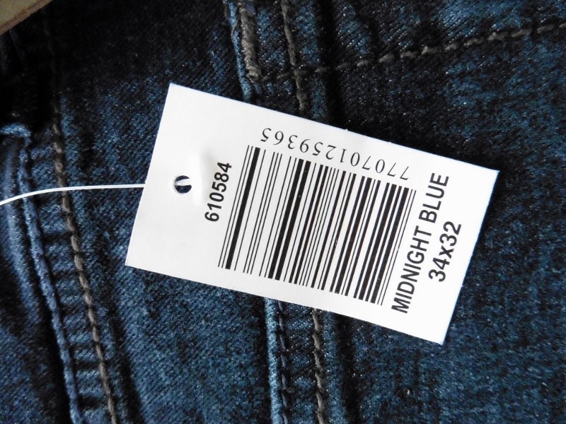 Urban Star men’s jeans – relaxed fit – straight – 34 x 32 – midnight blue – NEW!