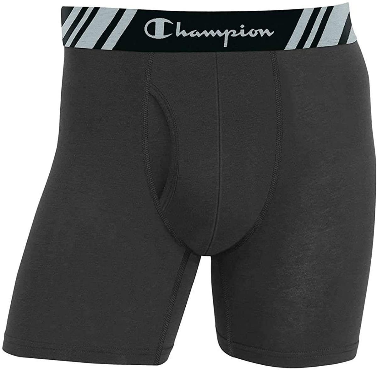 Champion Elite Men’s Boxer Briefs 10-Pack All Day Comfort Double Dry X-Temp…