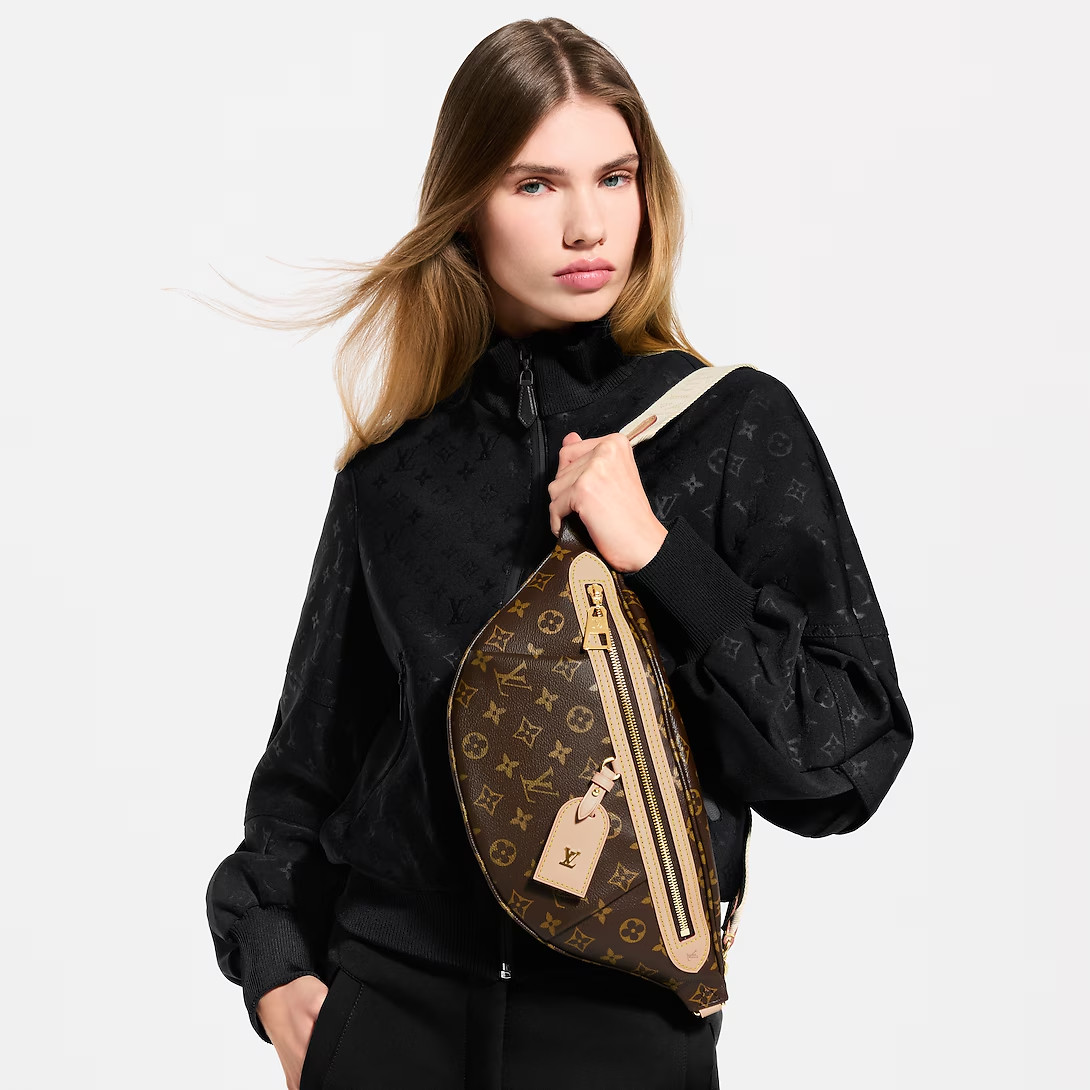 Louis Vuitton High Rise Bumbag Monogram Canvas AUTHENTIC Belt Bag Full Set NEW