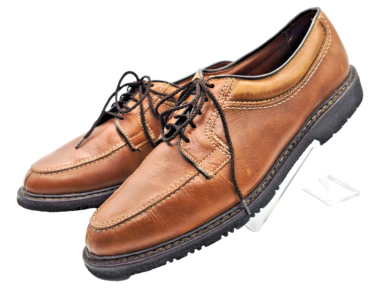 Allen Edmonds Wilbert Leather Split Moc Derby Oxford Shoes Men’s Size 9.5 D 1932