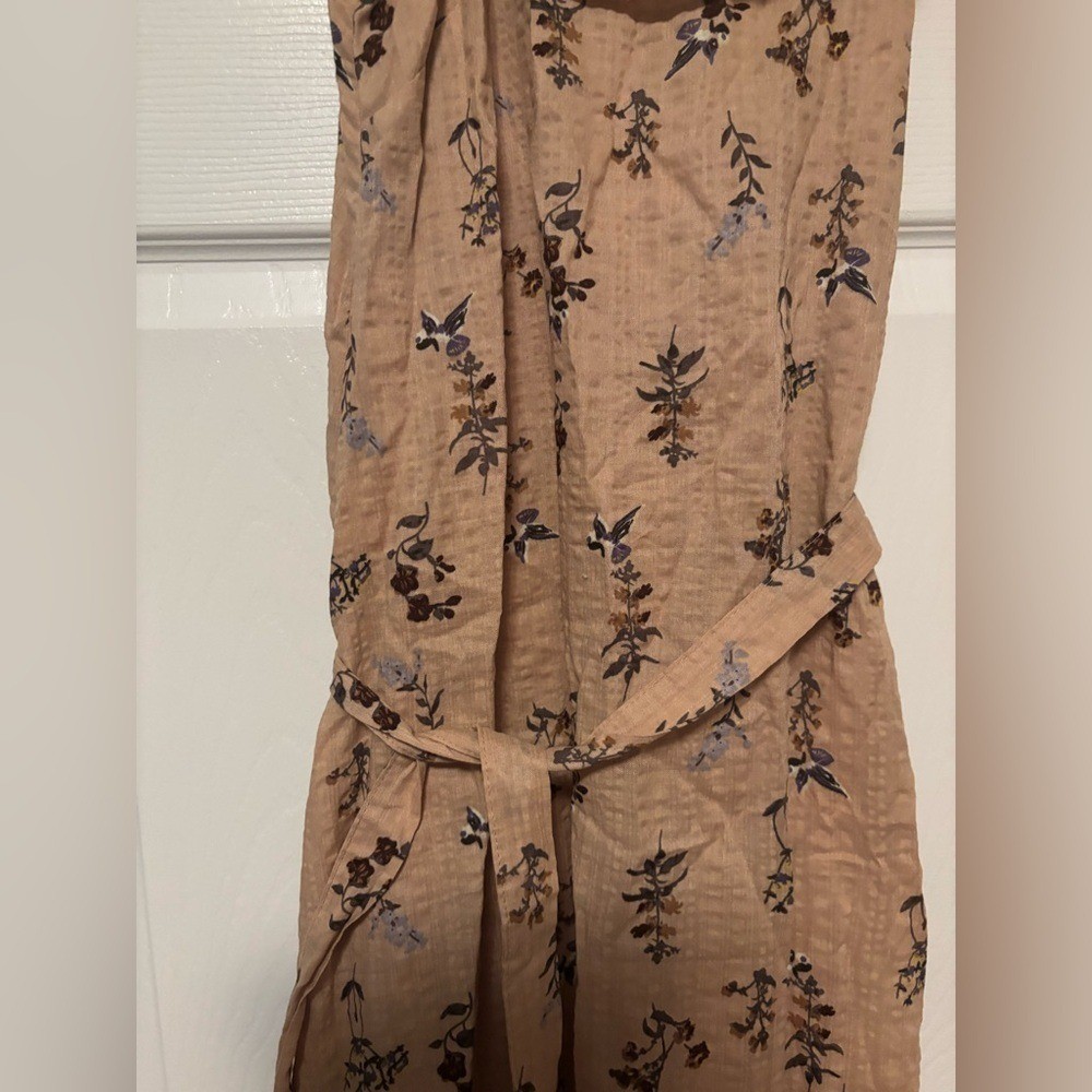 Christy Dawn Colette Dress Small Floral Midi Maxi Organic Cotton Cottagecore