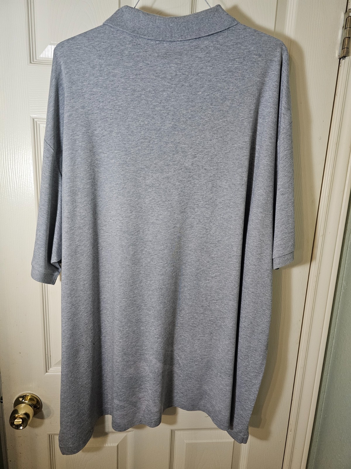 Polo Ralph Lauren Shirt Men’s 4XB Big&Tall Gray Short Sleeve Blue Pony