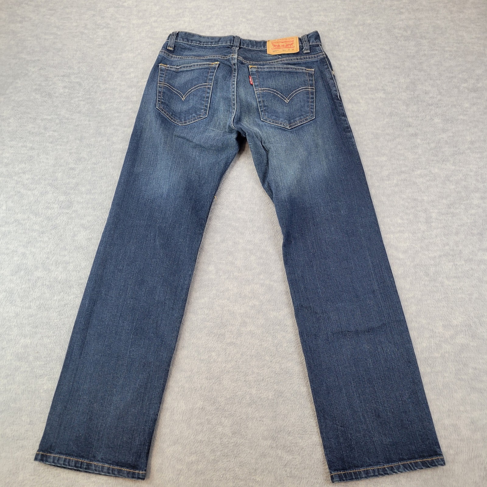 Levi Strauss Levi’s 505 Jeans Blue Denim Boys 18 Reg 29×29