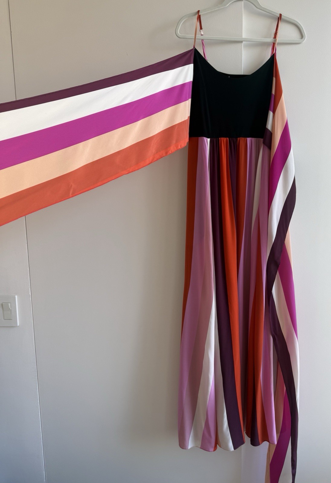 Dianne von Furstenberg Colorful Full Length Summer Dress