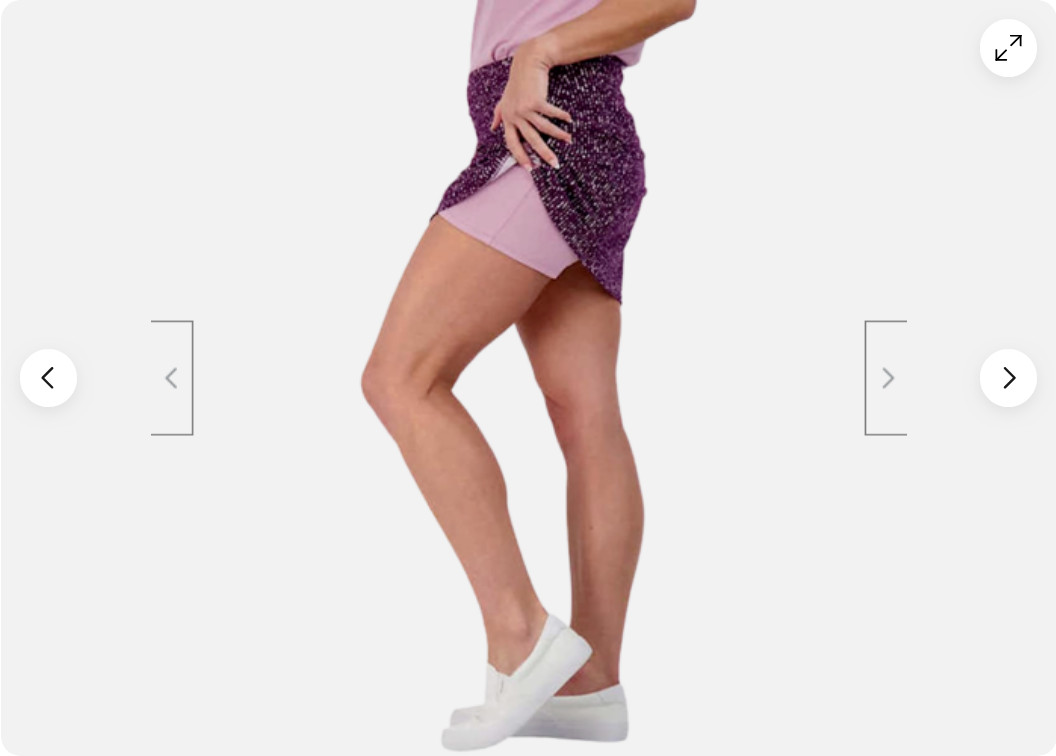 Tranquility Colorado Clothing Womens Everyday Stretch Skort(Sparkle Plum M)NWT