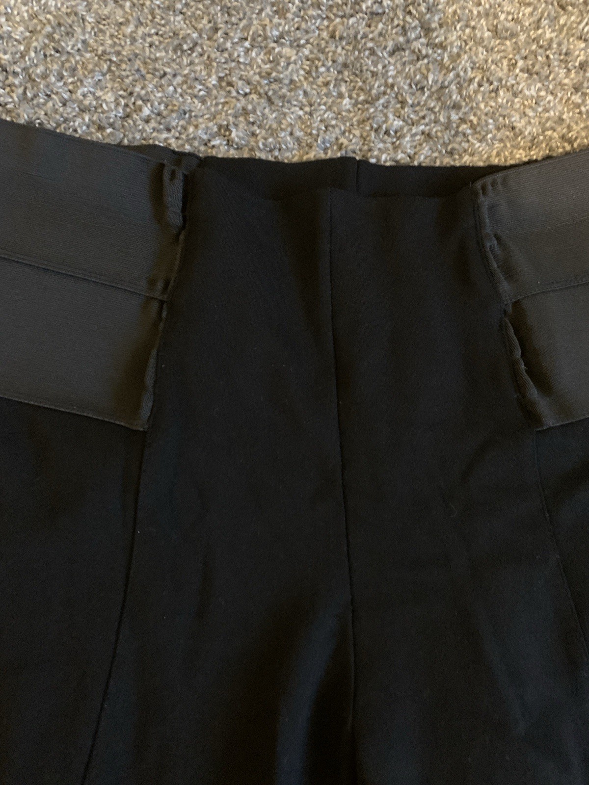 Marcella NYC Black Regular Tremont Pants With Front Slits Women’s XXL