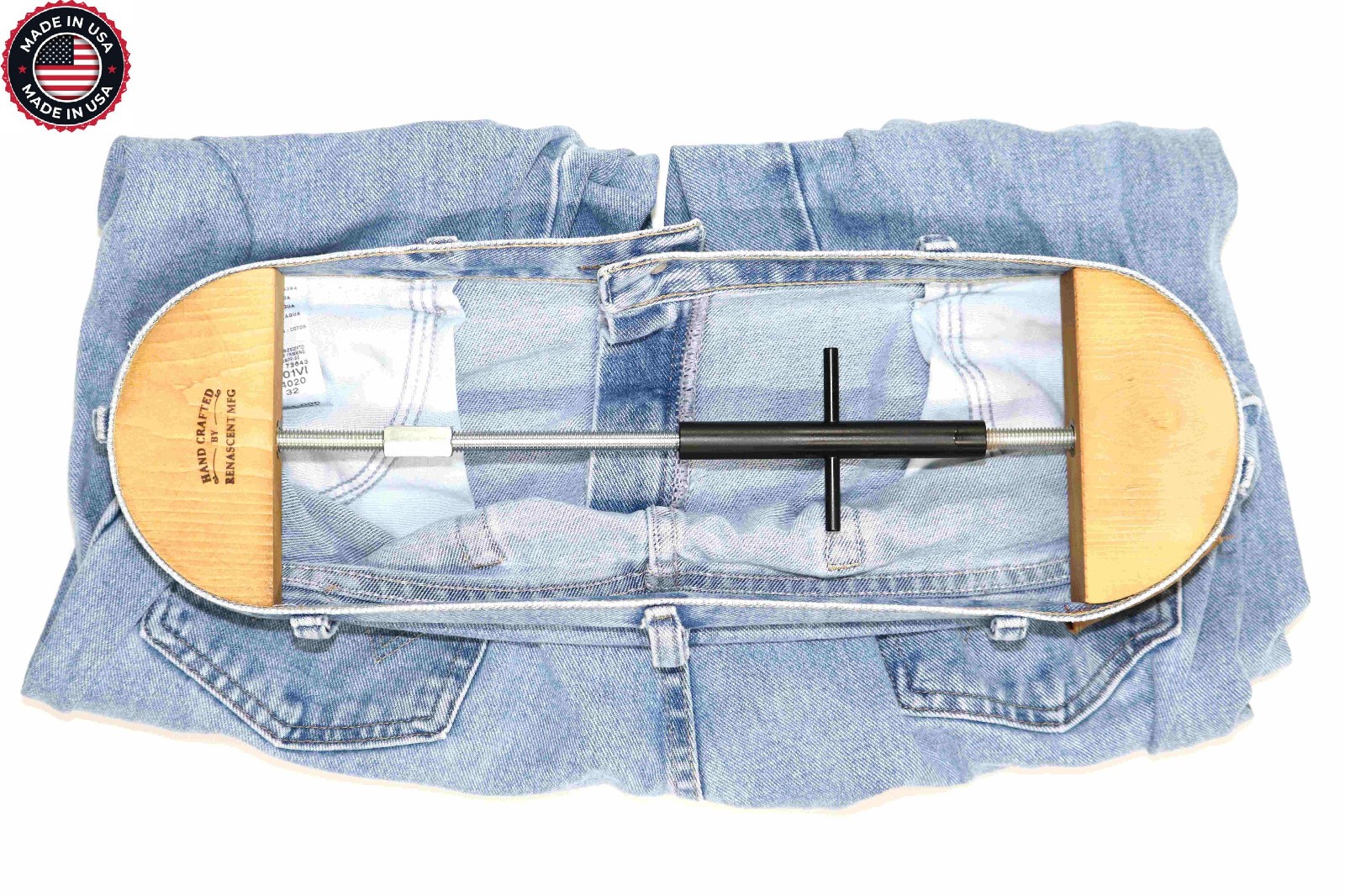 Men’s 28″ to 56″ / Women’s M to 4XL Waistband Stretcher for pants/jeans (Large)