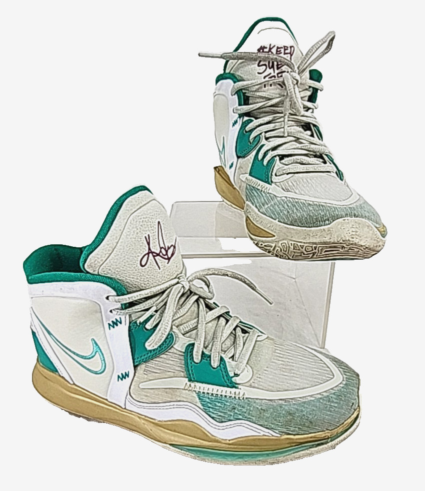 Nike Kyrie Infinity x Sue Bird Mid Golden Tribute Sea Glass 7Y Turq DD0334-002