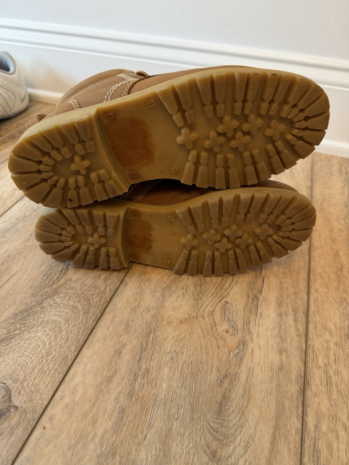 Frye Judith Sport Leather Boots Tan