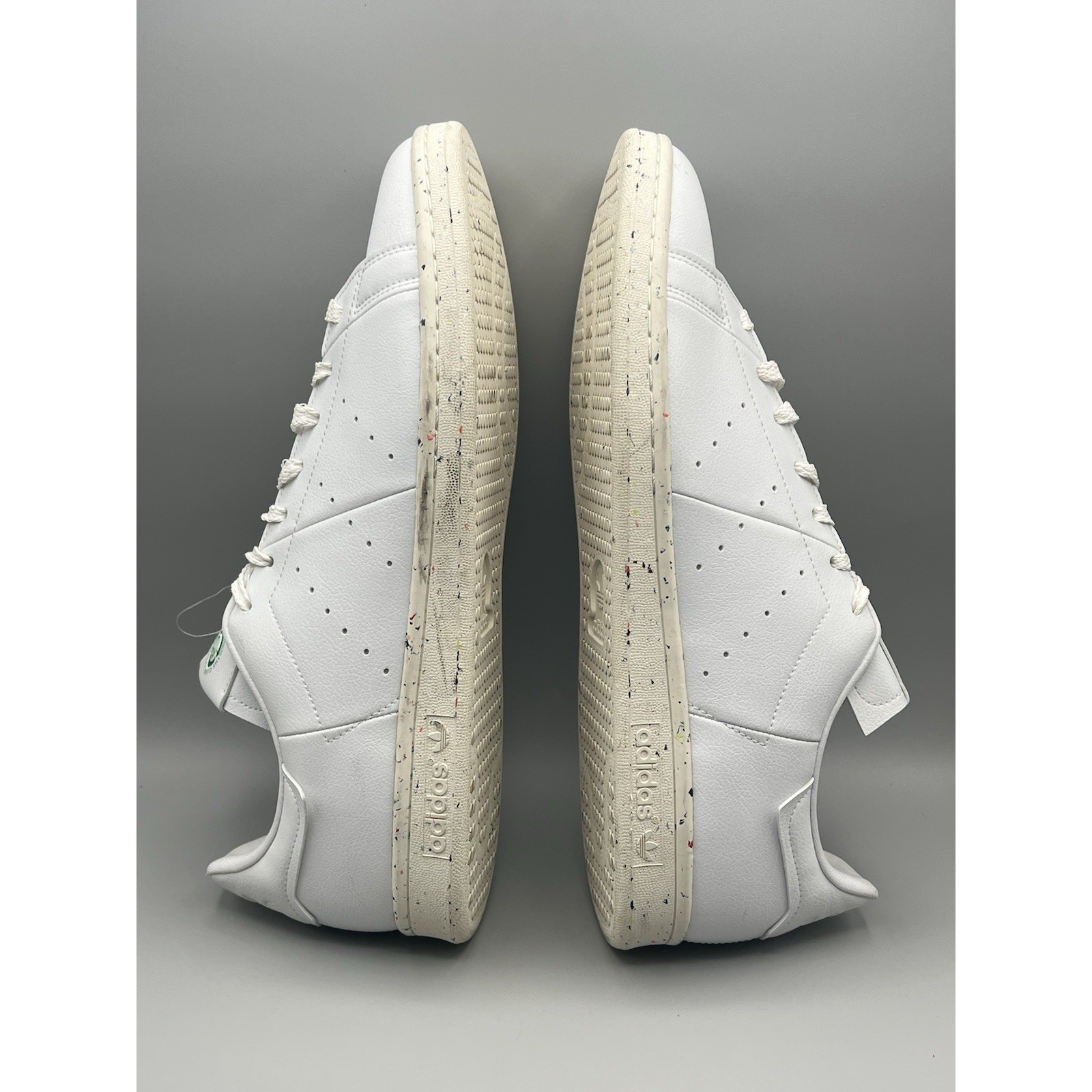 Adidas Stan Smith Vegan Clean Classic White Beige Shoes – Men’s Size 14 NEW