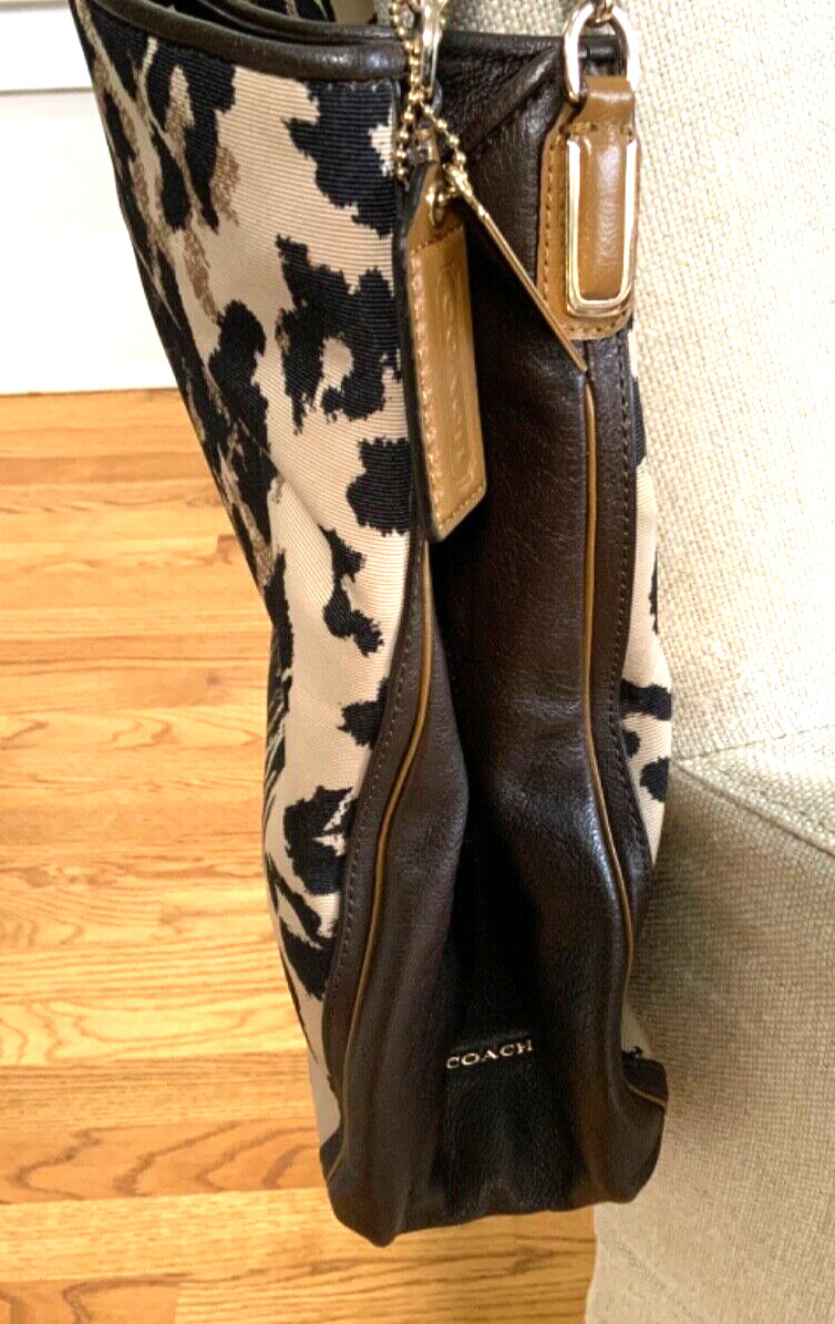 Coach Madison Ocelot Phoebe Shoulder Bag D1369-25209